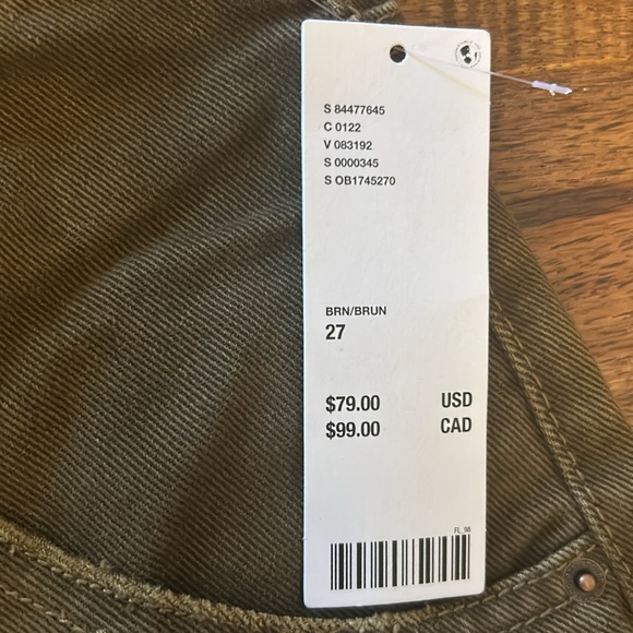 Urban Outfitters BDG Bella Baggy Carpenter in Brown size 27 - Picture 3 of 9